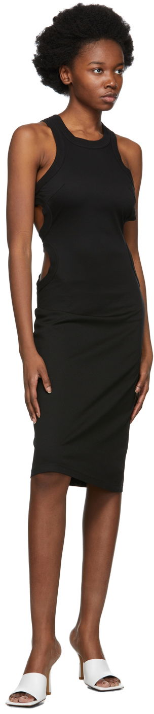 Tanktop Dion Lee Jersey Tank Dress Sort | A9816R22, 3