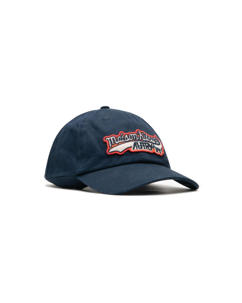 Kasket Autry Autry Action Shoes x Maison Kitsuné Baseball Cap Mørkeblå | ACPUMK3B
