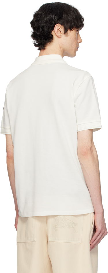 Polo skjorte Moncler Moncler Archivio Short Sleeve Polo Hvid | K10918A0000289A16, 2