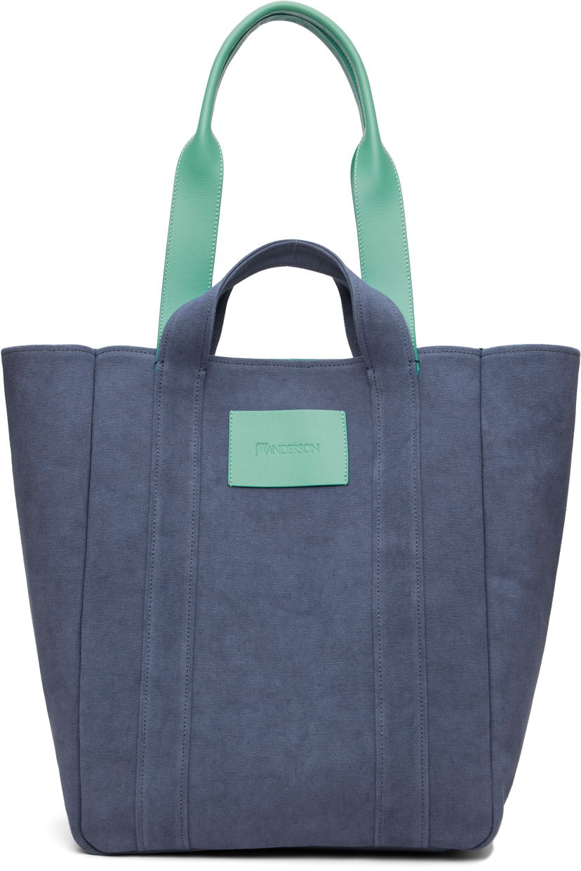 Mulepose JW Anderson Fabric Cabas Tote Blå | HB0743-FA0467