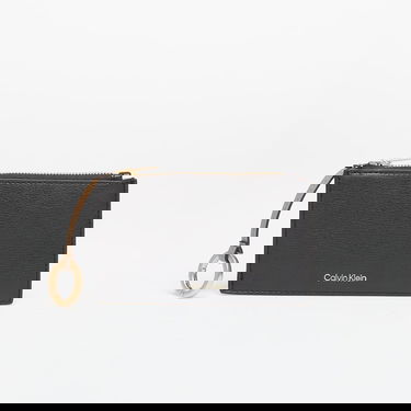 Tegnebog CALVIN KLEIN Calvin Klein Top Zip Card Case with Keychain Sort | LV04F1090G 332, 0