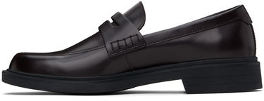 Sneakers og sko BOSS BOSS Leather Penny Loafers Brun | 50536172, 2