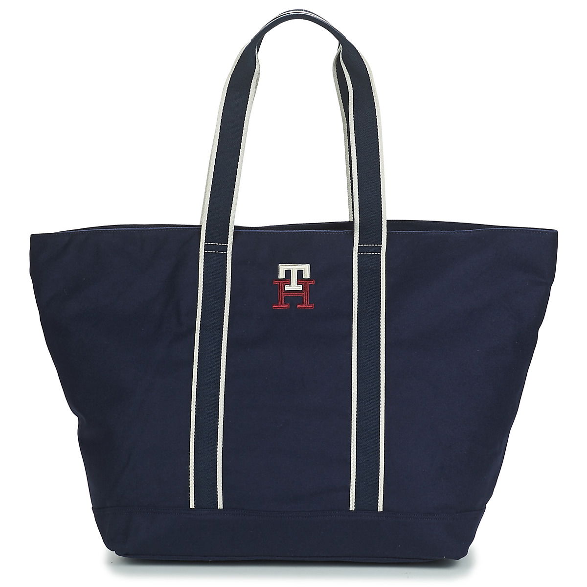 Mulepose Tommy Hilfiger NEW PREP OVERSIZED TOTE BAG Mørkeblå | AM0AM10291-DW6, 0
