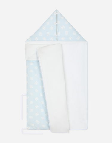 Pyjamas Dolce & Gabbana Dolce & Gabbana DG Logo Print Jersey Sleep Sack Blå | LNJA93G7F0HHCVAA, 1