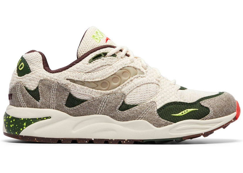 Sneakers og sko Saucony Grid Shadow 2 Bodega Jaunt Woven Beige | S70830-1