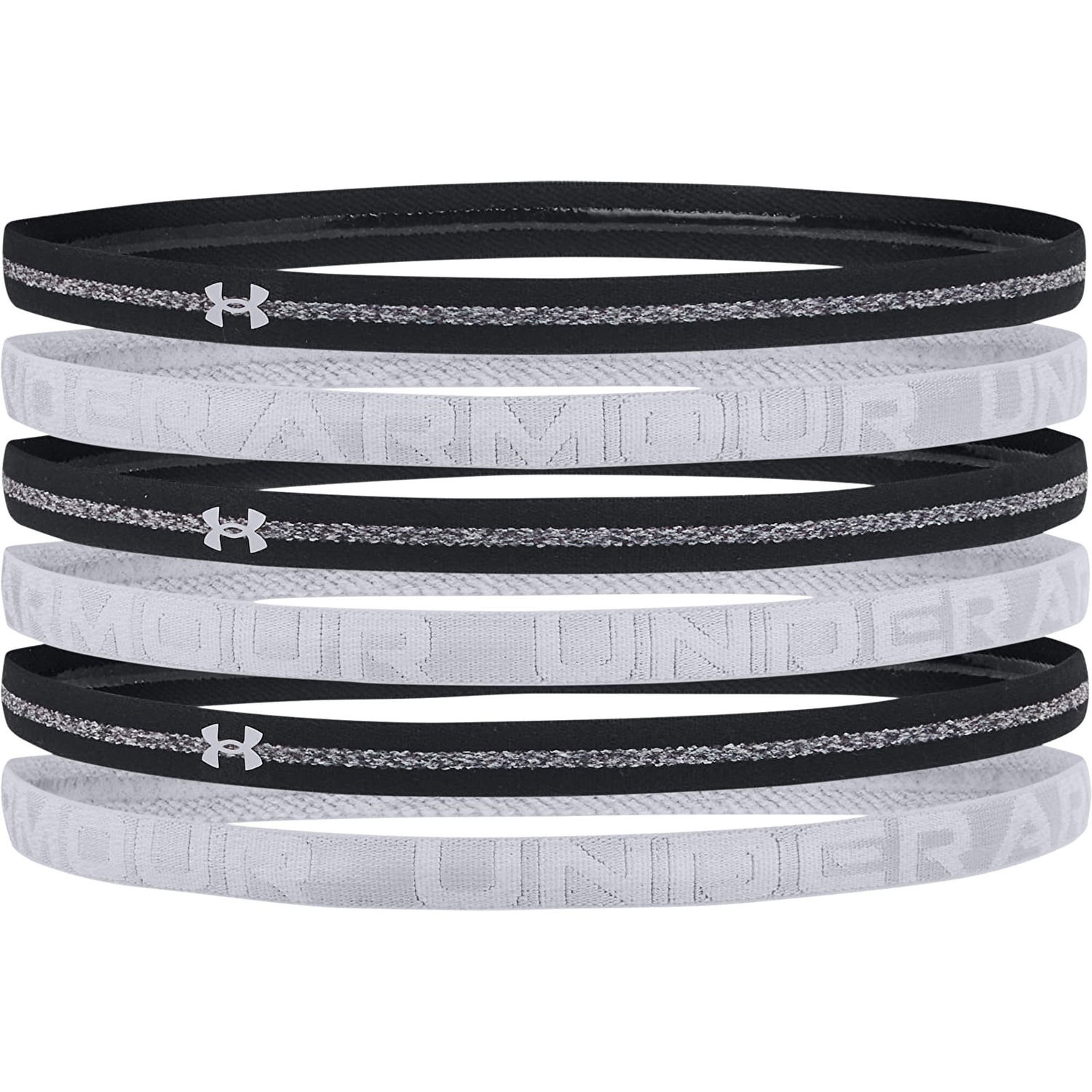 Tilbehør Under Armour Mini Headband Metalisk | 1311044-001, 1