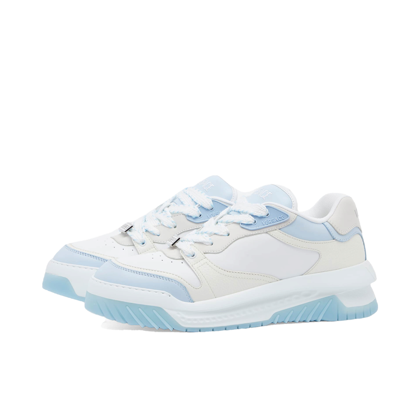 Sneakers og sko Versace Blue Hydrangea White Palladium Hvid | 1015437-1A10925-5UA8P