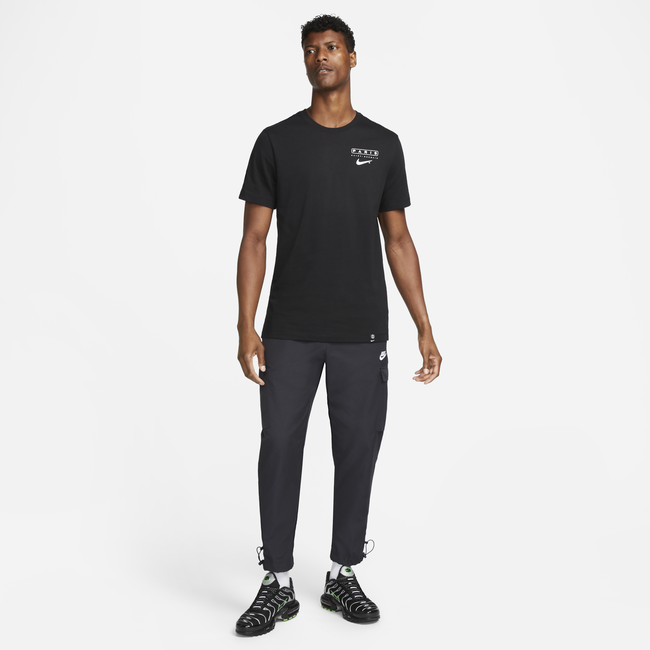 T-shirt Nike Paris Saint-Germain Swoosh Football T-Shirt Sort | DM8565-010, 0