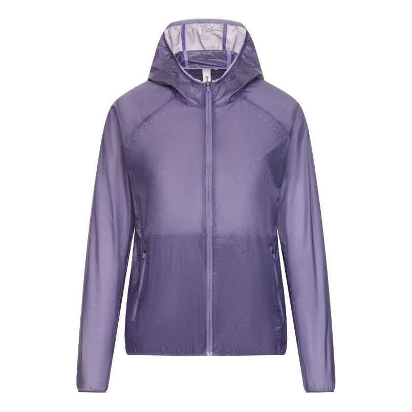 Vindjakke Reebok Woven Zipper Sun Protection Jacket Lilla | 23RCS102WGP0, 0