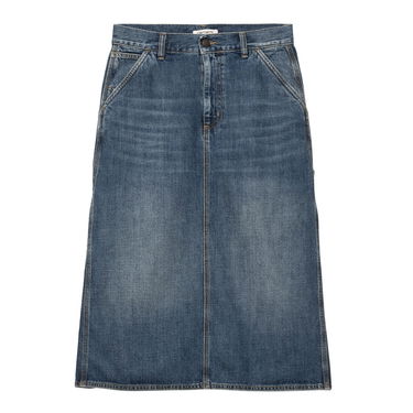 Nederdel Carhartt WIP Single Knee Denim Skirt Blå | I034224_8, 0