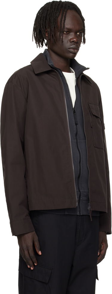 Jakke Stone Island Stone Island Weatherproof Canvas Overshirt Brun | K2S15 1200018 S00F1, 1
