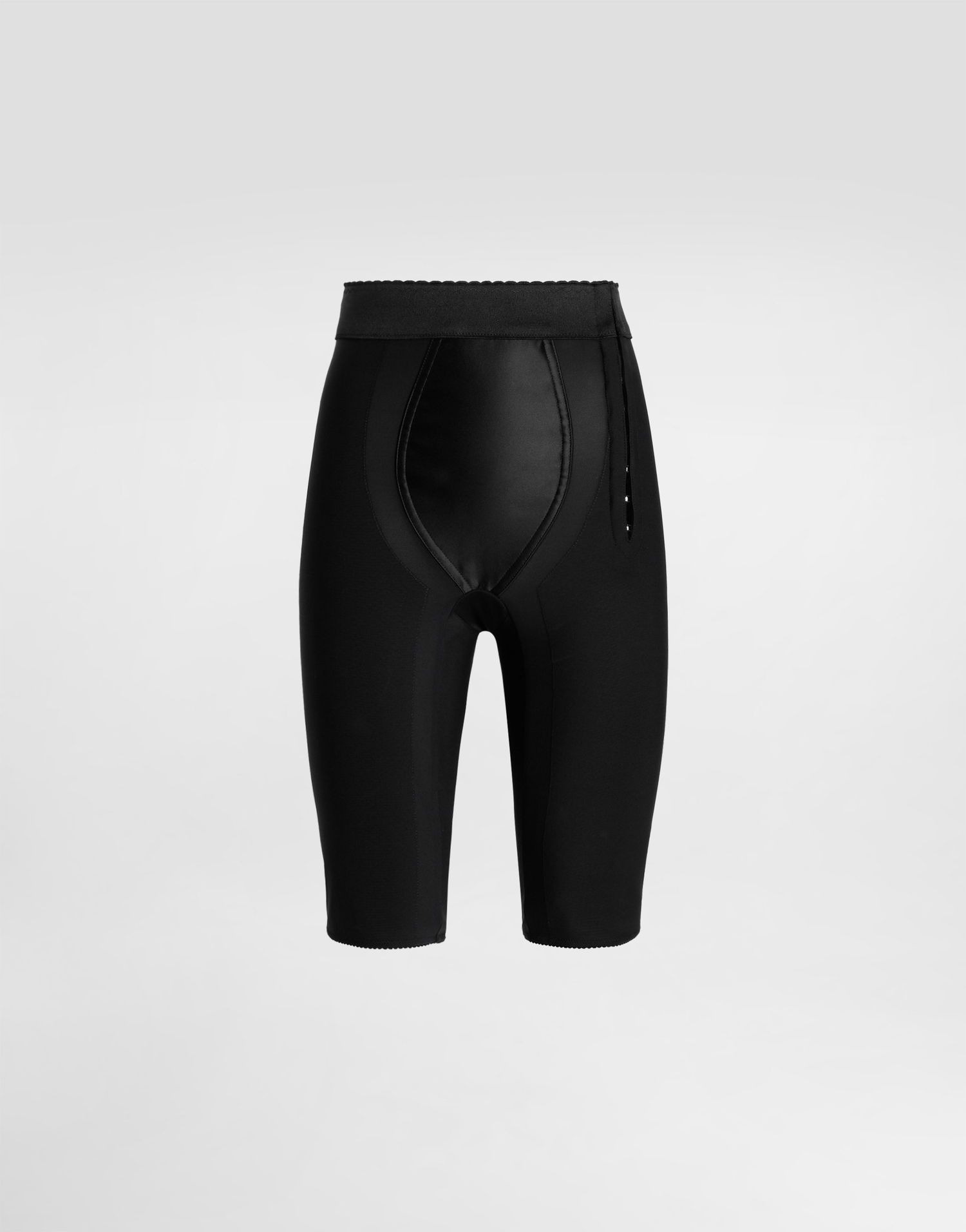 Shorts Dolce & Gabbana Dolce & Gabbana Stretch Satin Bike Shorts Sort | FTAMHTGDCMXN0000, 0