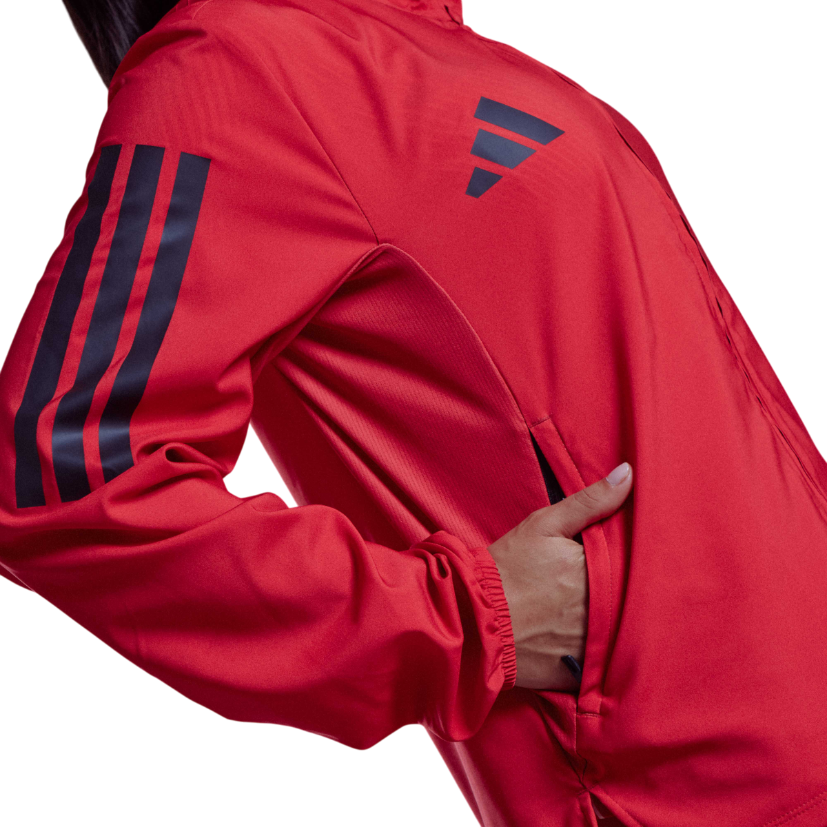 Vindjakke adidas Originals Adizero TRC x Top4Running Jacket Rød | it4450-trc, 1