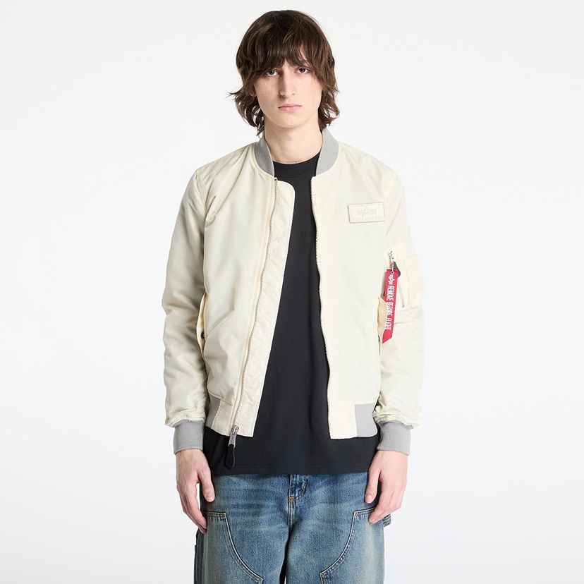 Bomberjakke Alpha Industries Alpha Industries MA-1 TTC Two Tone Contrast Bomber Jacket Beige | 126101-300
