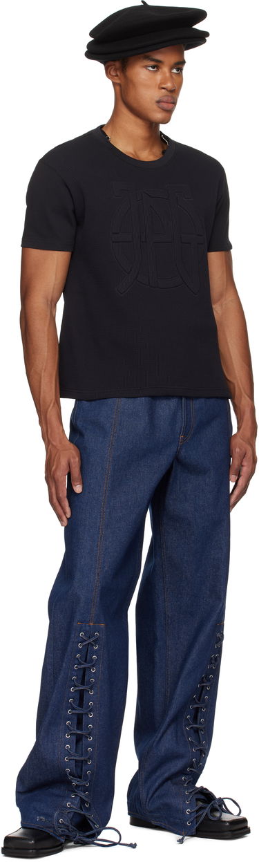 T-shirt Jean Paul Gaultier Jean Paul Gaultier Oversized JPG T-Shirt Sort | 25/33-F-TS095E-J071-00, 3