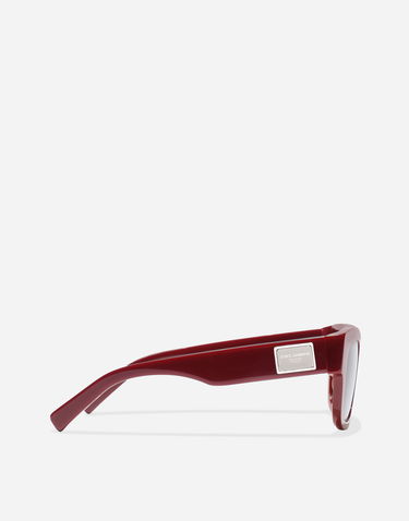 Solbriller Dolce & Gabbana Dolce & Gabbana DNA Acetate Sunglasses Rød | VG450CVP1879V000, 3