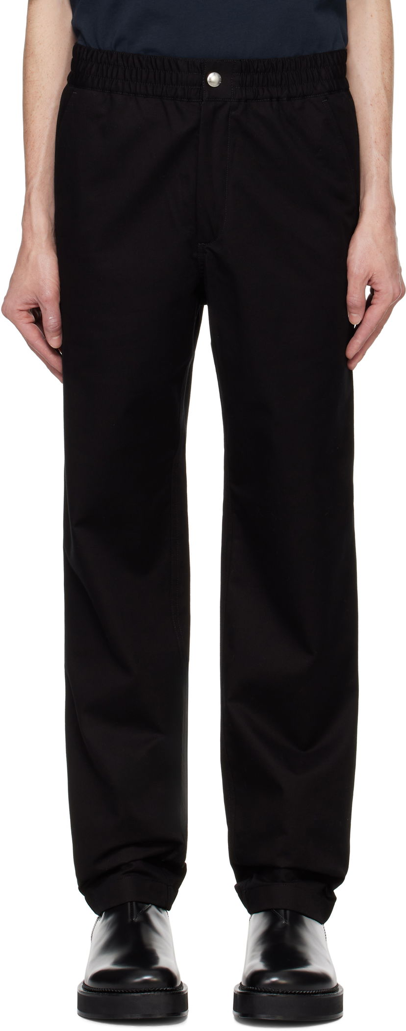 Bukser MAISON KITSUNÉ Casual Trousers Sort | MM01119WW0122