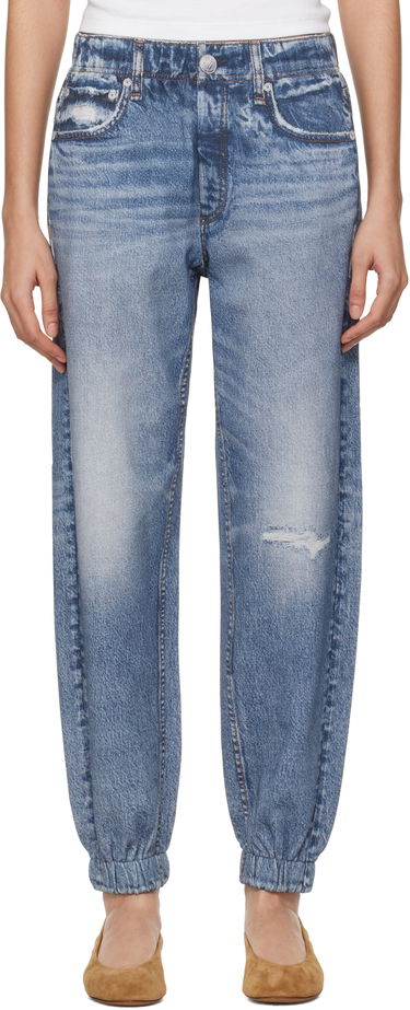 Jeans rag & bone Miramar Terry Jogger Lounge Pants Blå | WCW23F70008200, 0