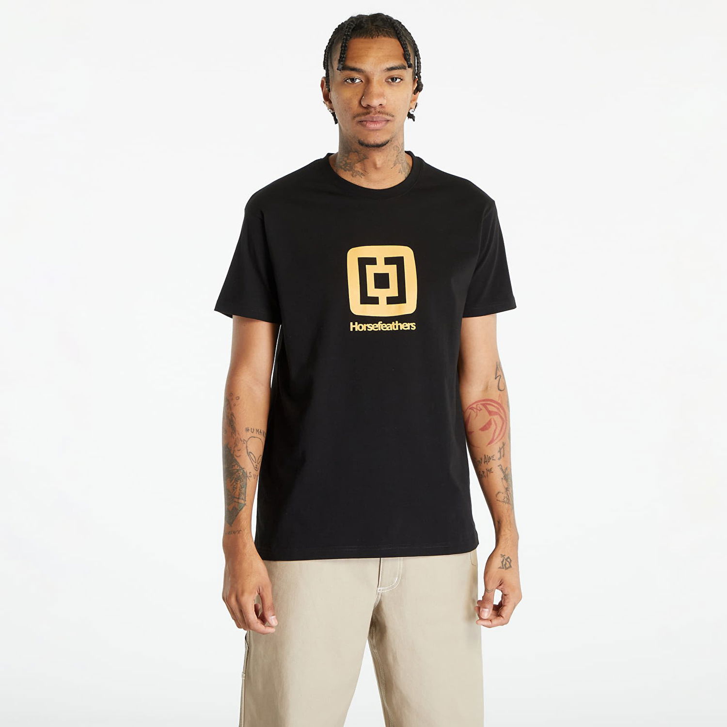 T-shirt Horsefeathers Fair T-Shirt Sort | SM1288F, 0