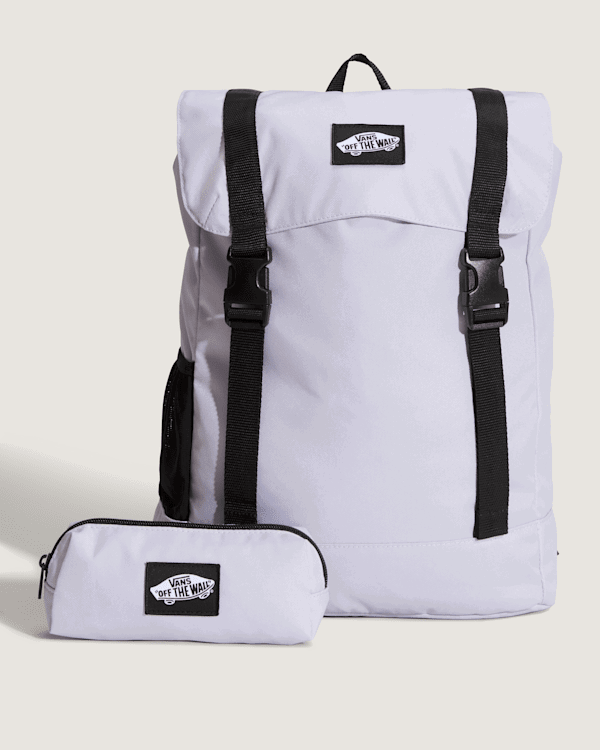 Rygsæk Vans Vans Utility Backpack with Pencil Case Lilla | VN000PSFEMY, 0