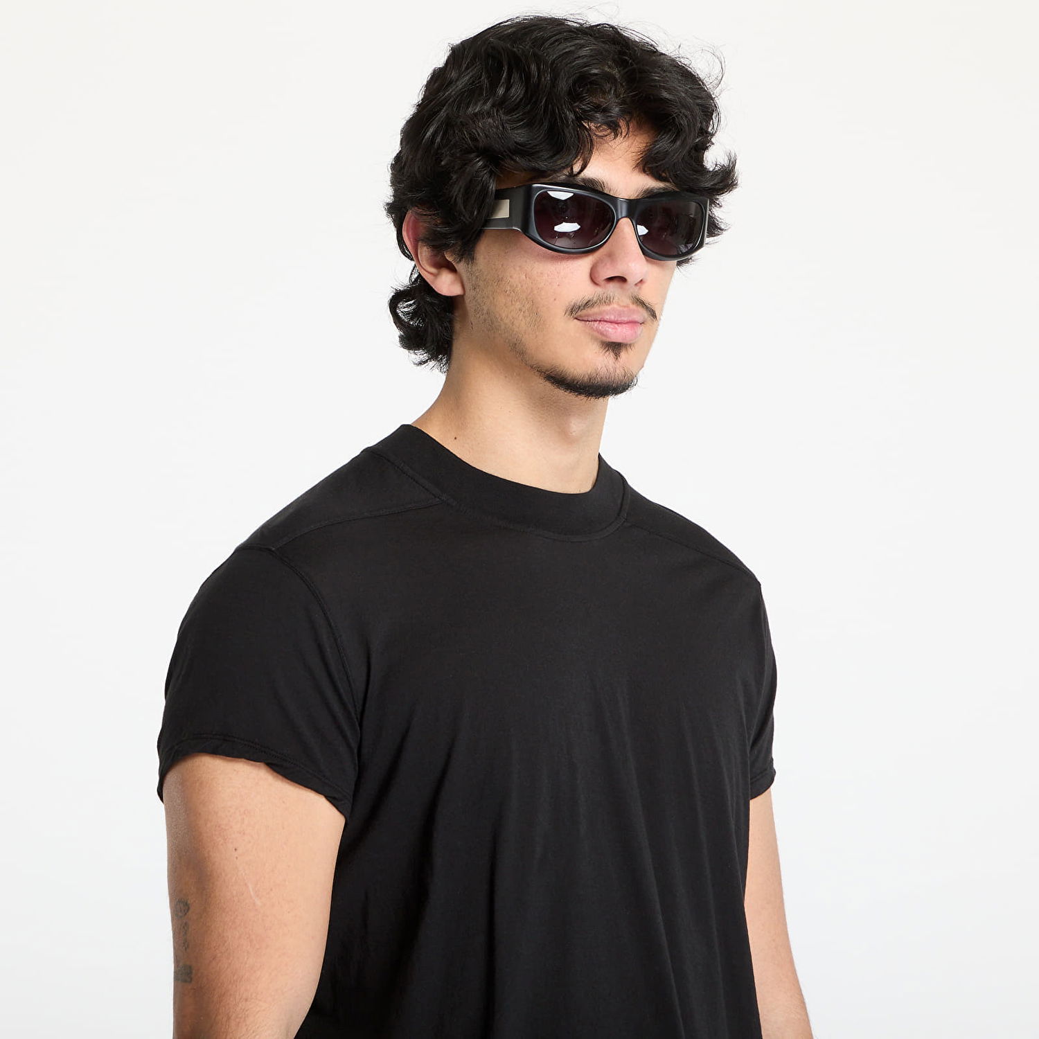 T-shirt Rick Owens Rick Owens DRKSHDW Level T-Shirt Sort | DU01E3258 BH 09, 1