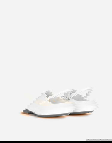 Sneakers og sko Dolce & Gabbana Patent Leather Ballet Flats (24-38) 35 Hvid | D10699A132887682, 2
