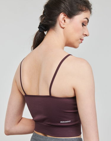 Bh adidas Originals W SML SPAGCROP Sport Bra Bourgogne | HJ9869, 4