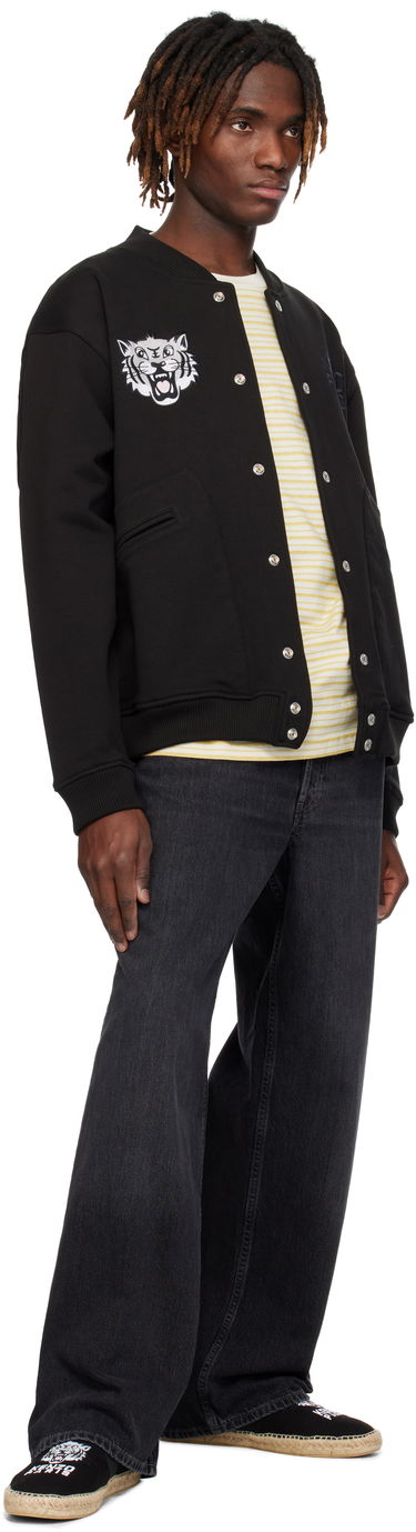 Bomberjakke KENZO Kenzo Paris 'Happy Tiger' Embroidered Bomber Jacket Sort | FF55BL1244MT, 3