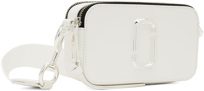 Skuldertaske Marc Jacobs Marc Jacobs 'The Snapshot DTM' Camera Bag Hvid | M0014867, 1