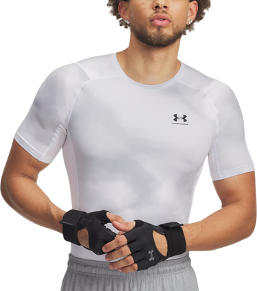 T-shirt Under Armour HG Armour Printed Short Sleeve T-Shirt Hvid | 1383321-101, 0