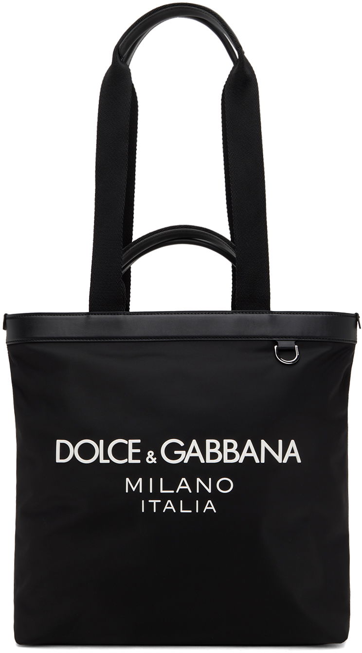 Mulepose Dolce & Gabbana Dolce&Gabbana Logo Tote Bag Sort | BM1640AG182