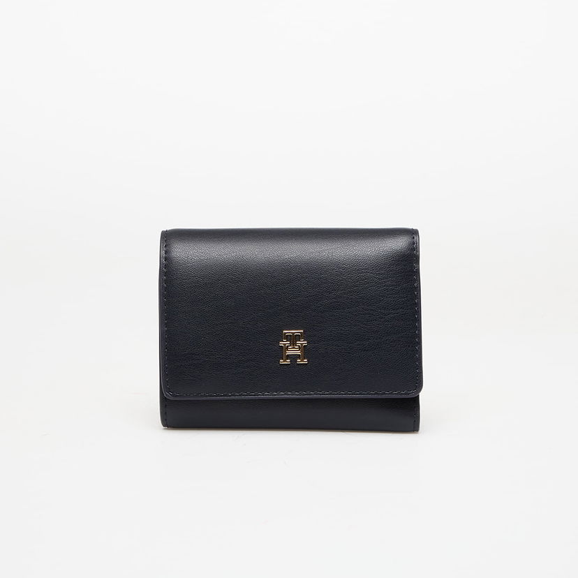 Tegnebog Tommy Hilfiger Wallet Icon Trifold Wallet Navy Universal Mørkeblå | AW0AW17737 DW6