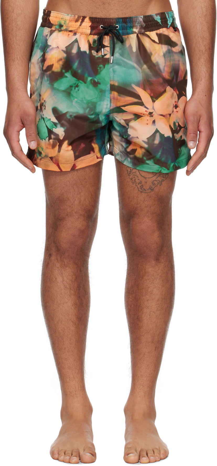 Badetøj Paul Smith Paul Smith Painted Photograph Swim Shorts Flerfarvet | M1A-239P-P41598