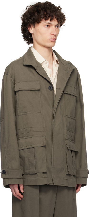 Jakke FERRAGAMO Ferragamo Saharan Jacket Grøn | 782553, 1