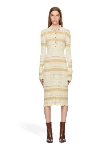Kjole Acne Studios x SSENSE Midi Dress Beige | FN-WN-DRES000896