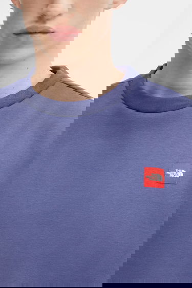 Sweatshirt The North Face Redbox Smooth Crewneck Sweatshirt Blå | NF0A8EG1BOT1, 3