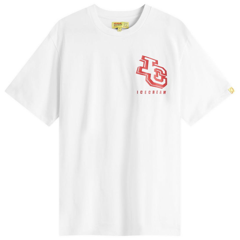 T-shirt BBC IceCream Workwear T-Shirt, Size Large Hvid | ICW25109-WHT