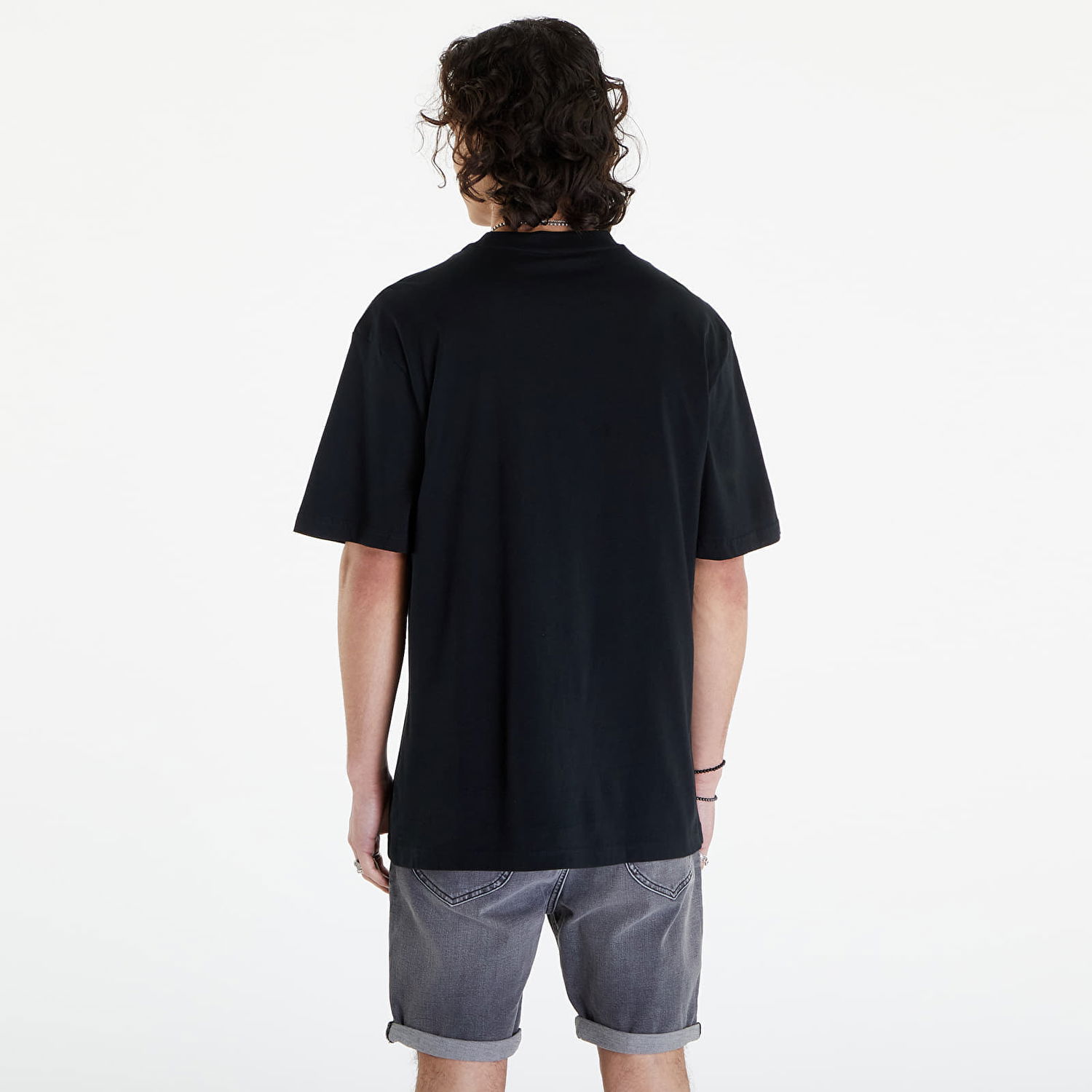 T-shirt Urban Classics Tall Tee 2-Pack Black/ Black Sort | TB006A-03169, 1