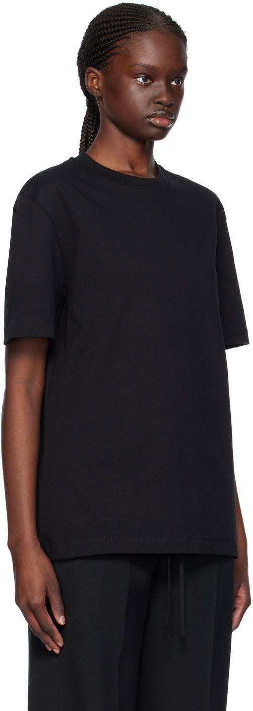 T-shirt Helmut Lang Heavyweight T-Shirt Sort | O01HW503, 1