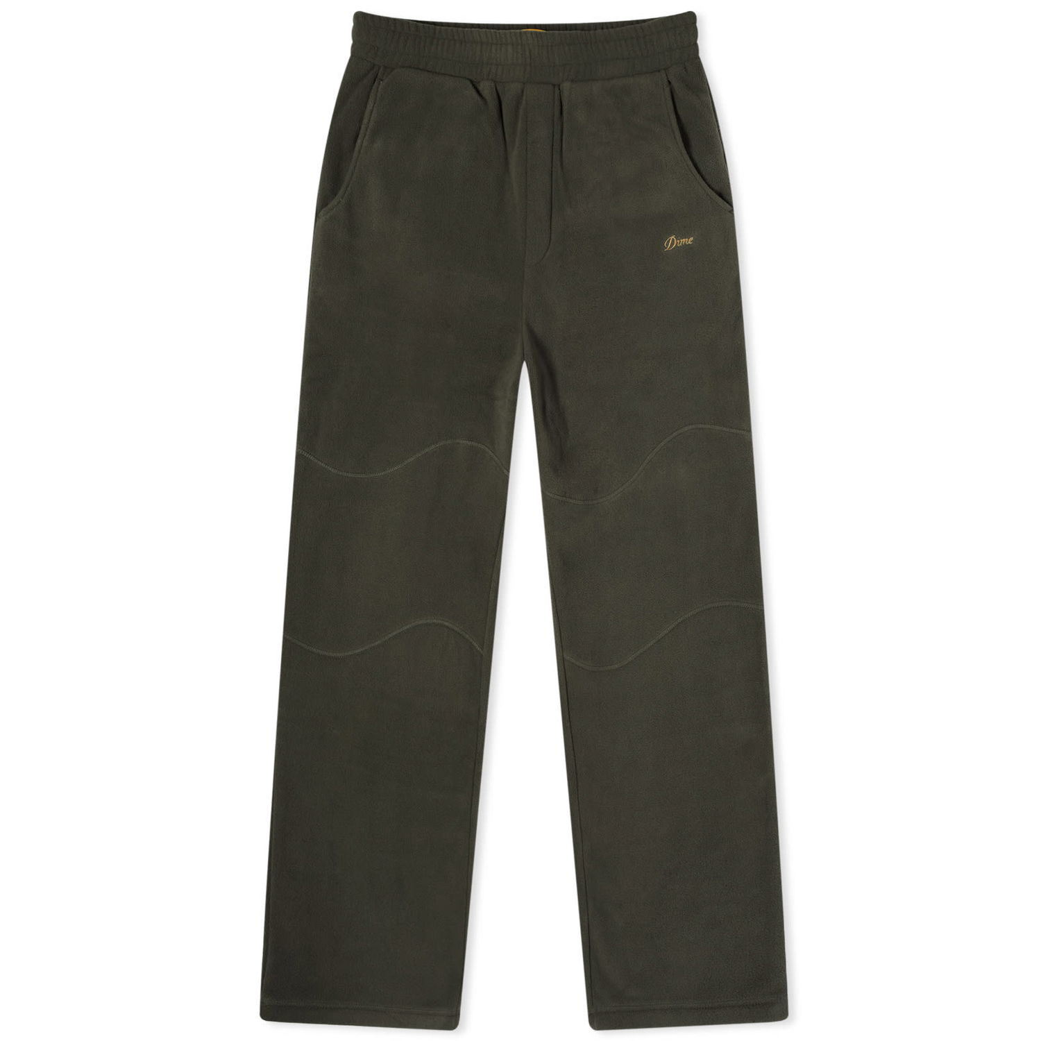 Joggingbukser Dime Baggy Polar Fleece Pants Grøn | DIMEHO2337OLI, 0