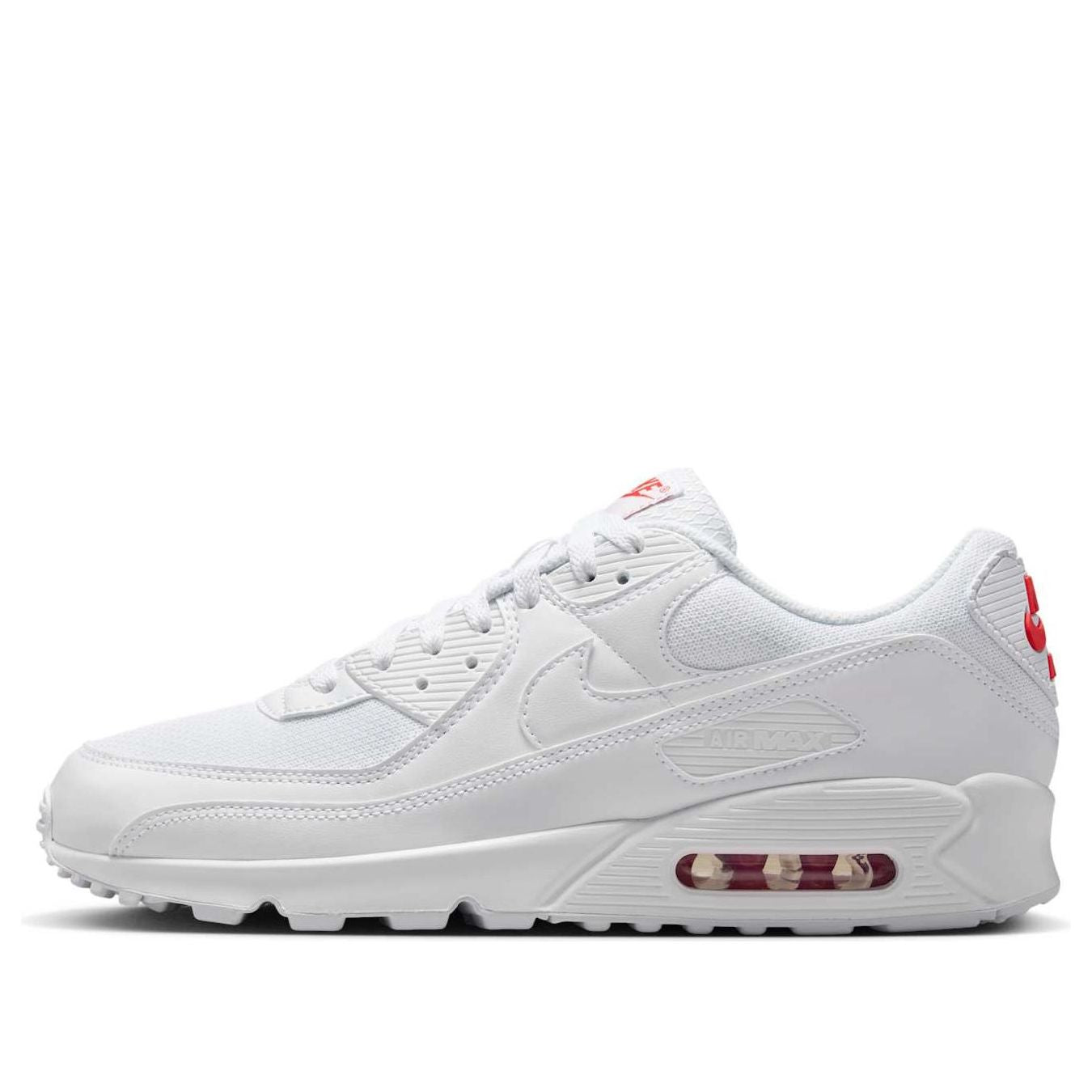 Sneakers og sko Nike Air Max 90 'White Light Crimson' Hvid | DM0029-118, 0