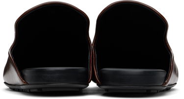 Tøj Bottega Veneta Bottega Veneta Roma Leather Slippers Brun | 816591V54T03369, 1