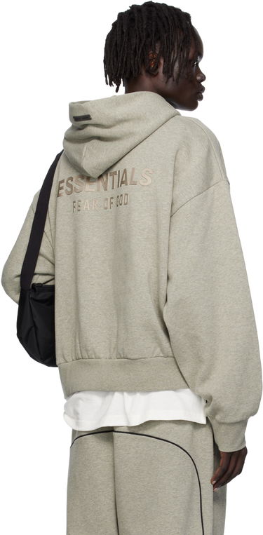 Sweatshirt Fear of God Fear of God ESSENTIALS Fleece Hoodie Classic Fit Grå | 192SP252055F, 2