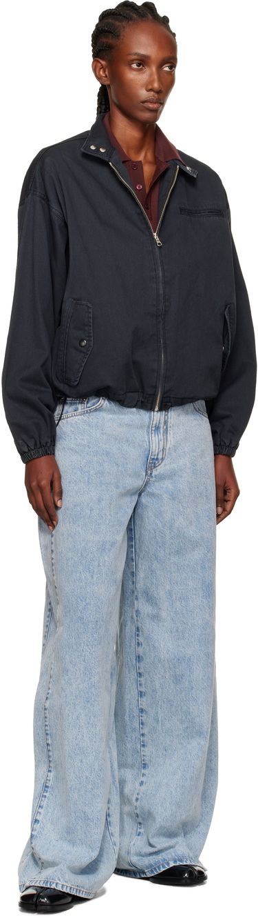Jakke We11done We11done Harrington Jacket Sort | WD-JP2-25-052-W-NV, 3