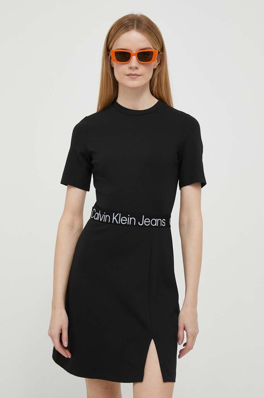 Kjole CALVIN KLEIN Dress Sort | J20J221408, 0