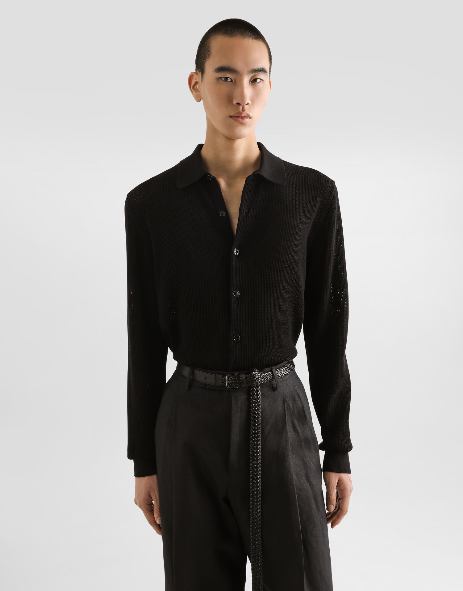 Sweater Dolce & Gabbana Dolce & Gabbana Knitted Cardigan Sort | GXVB3TJBCFON0000, 1