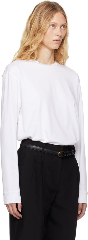 T-shirt The Row Ciles Long Sleeve T-Shirt Sort | 6891-K220, 1