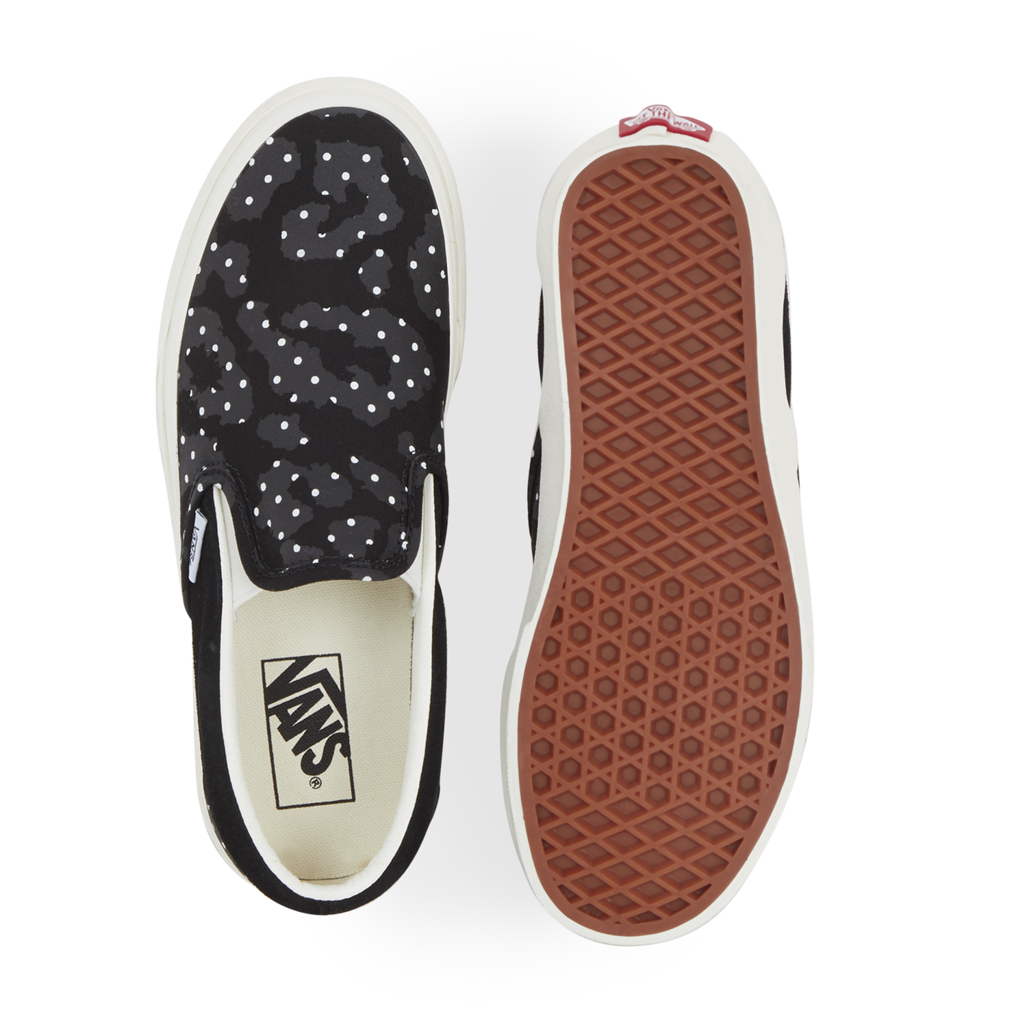 Sneakers og sko Vans Slip-on Leopard Polkadot Sort | VN0A5JMHBA21, 1