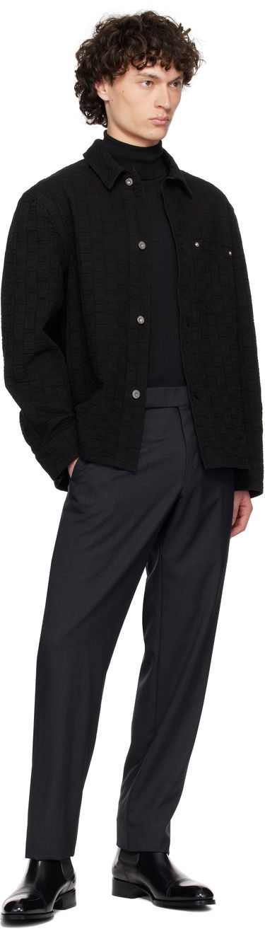Skjorte FERRAGAMO Ferragamo Monogram Shirt Sort | 782879, 3