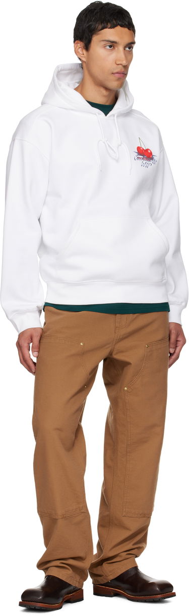 Sweatshirt Carhartt WIP Garcia Hoodie Hvid | I035191, 3